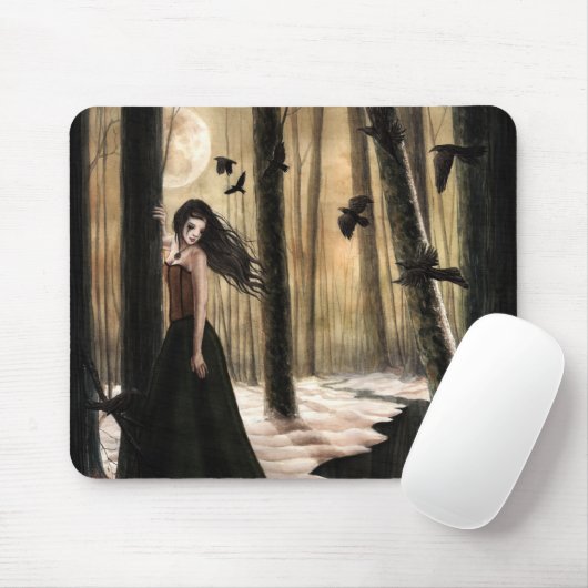 Lunar Lament Gothic Mousepad Muismat (Met muis)