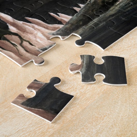 Lunar Lament Gothic Puzzle Legpuzzel (Zijkant)