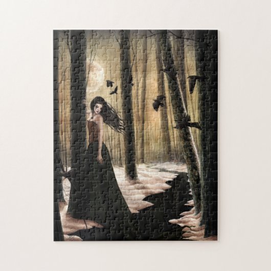 Lunar Lament Gothic Puzzle Legpuzzel (Verticaal)