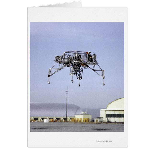 Lunar Landing Research Vehicle in Flight (Voorkant)