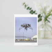 Lunar Landing Research Vehicle in Flight Briefkaart (Staand voorkant)