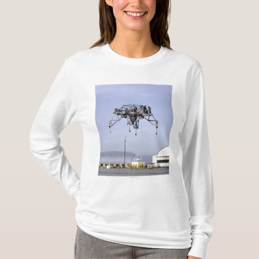 Lunar Landing Research Vehicle in Flight T-shirt (Voorkant)