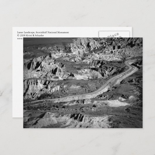 Lunar Landscape Briefkaart (Voorkant / Achterkant)