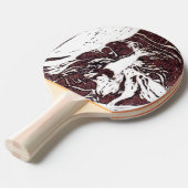 "Lunar Landscape" Ping Pong Paddle Tafeltennisbatje (Voorkant Gekanteld)