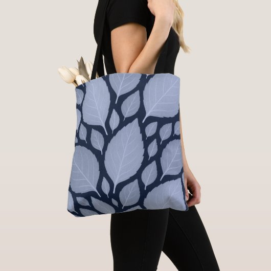 Lunar Leaf Drift Canvas tas (Dichtbij)