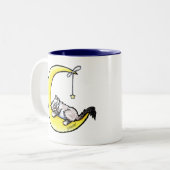 Lunar Love Ragdoll Cat Two-Tone Coffee Mok (Voorkant links)