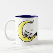 Lunar Love Ragdoll Cat Two-Tone Coffee Mok (Links)