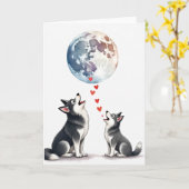 Lunar Love Zoete Vaderdag Kaart (Gele Bloem)