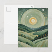 Lunar Lullaby Briefkaart (Voorkant / Achterkant)