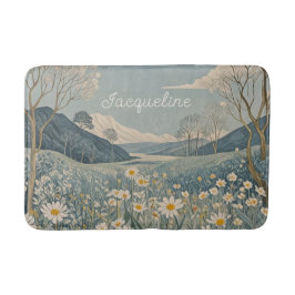 Lunar Meadow gepersonaliseerd Badmat