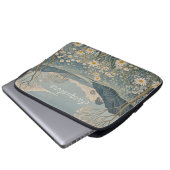 Lunar Meadow gepersonaliseerd Laptop Sleeve (Voorkant onderkant)