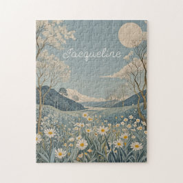 Lunar Meadow gepersonaliseerd Legpuzzel