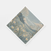 Lunar Meadow gepersonaliseerd Servet (Hoek)
