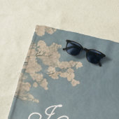 Lunar Meadow gepersonaliseerd Strandlaken (In situ)