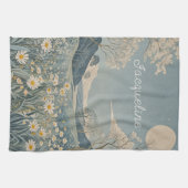 Lunar Meadow gepersonaliseerd Theedoek (Horizontaal)