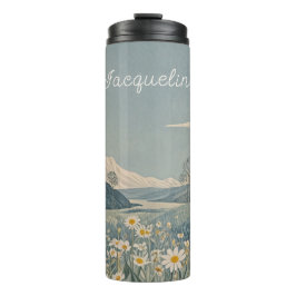 Lunar Meadow gepersonaliseerd Thermosbeker