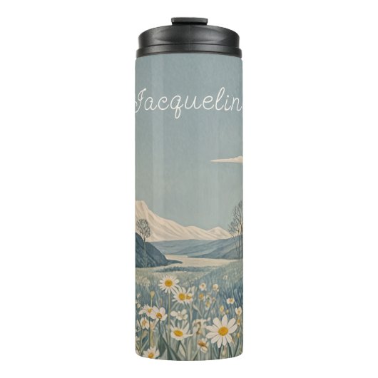 Lunar Meadow gepersonaliseerd Thermosbeker (Voorkant)