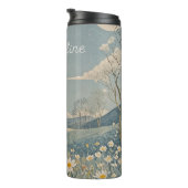 Lunar Meadow gepersonaliseerd Thermosbeker (Geroteerd rechts)