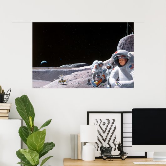 Lunar Medics Poster (Thuiskantoor)