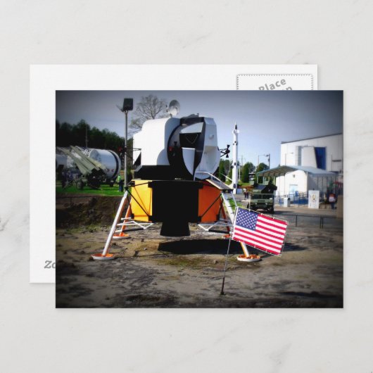 Lunar-module Briefkaart (Voorkant / Achterkant)