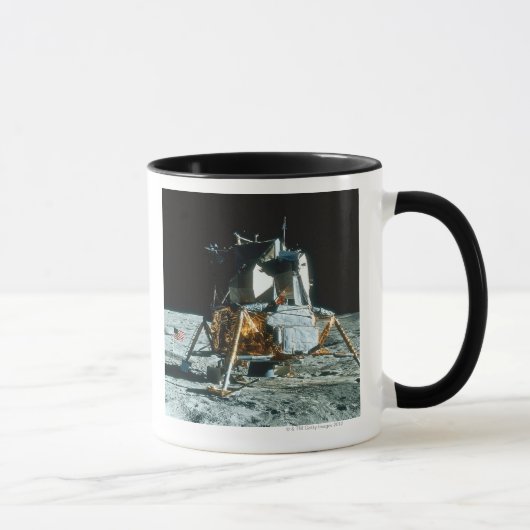 Lunar-module op de maan mok (Rechts)