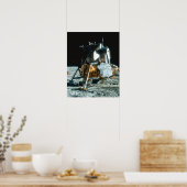 Lunar-module op de maan poster (Keuken)