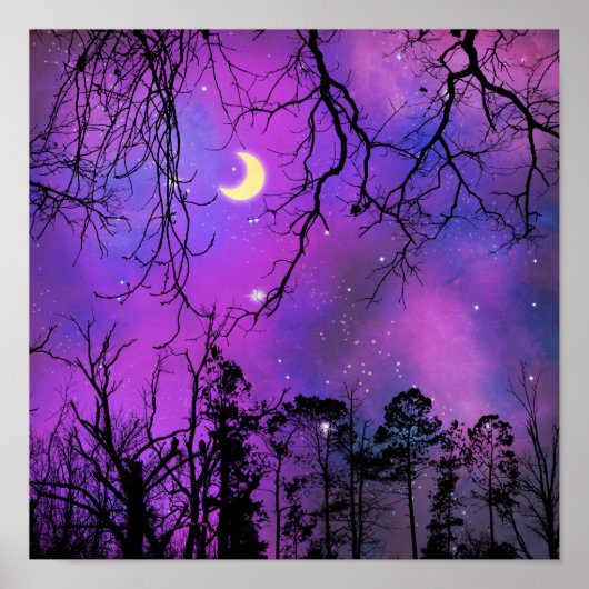 Lunar, Moon Lover, Galaxy, Mannen & vrouwen, ruimt Poster (Voorkant)