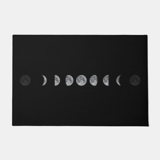 Lunar Moon Phases Celestial Deurmat (Voorkant)