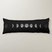 Lunar Moon Phases Celestial Lichaamskussen (Voorkant)