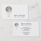 *~* Lunar Moon Universe Shaman Cosmic Visitekaartje (Voorkant / Achterkant)