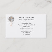 *~* Lunar Moon Universe Shaman Cosmic Visitekaartje (Achterkant)