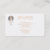 *~* Lunar Moon Universe Shaman Cosmos Visitekaartje (Achterkant)