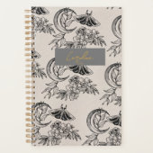 Lunar Moth Personalized Planner (Voorkant)