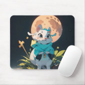 Lunar Mouse Mystique Muismat (Met muis)