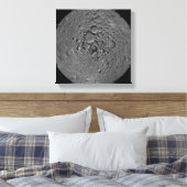 Lunar mozaïek van het noordpoolgebied van de m canvas afdruk (Insitu (Slaapkamer))