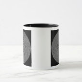 Lunar mozaïek van het noordpoolgebied van de m mok (Midden)