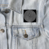 Lunar mozaïek van het noordpoolgebied van de m vierkante button 5,1 cm (In situ)