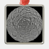 Lunar mozaïek van het zuidpoolgebied van de m metalen ornament (Voorkant)