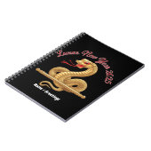 Lunar New Year 2025 viert het jaar van de slang Notitieboek (Linkerzijde)