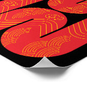 Lunar New Year 2025 - Year Of The Snake  Poster (Hoek)