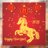 Lunar New Year 2026 | Year of the Horse Raamsticker (Vel 2)