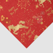 Lunar New Year 2026 | Year of the Horse Tissuepapier (Detail)