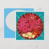 Lunar New Year Greeting Card in Cantonees Chinees Feestdagenkaart (Voorkant / Achterkant)