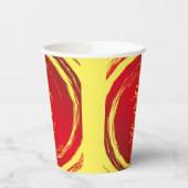 Lunar New Year Happiness Prosperity Harmony Papieren Bekers (Links)