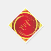 Lunar New Year Happiness Prosperity Harmony Servet (Hoek)