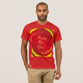 Lunar New Year Happiness Prosperity Harmony T-shirt (Voorkant volledig)