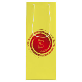 Lunar New Year Happiness Prosperity Harmony Wijn Cadeautas