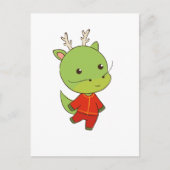 Lunar New Year of Dragon Zodiac Animal Briefkaart (Voorkant)