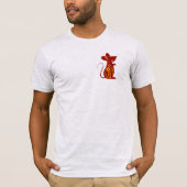 Lunar New Year of Rat Zodiac Animal T-shirt (Voorkant)