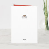 Lunar new year of the rabbit-vakantiekaart feestdagen kaart (Achterkant)